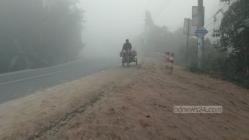 কুড়িগ্রামে তাপমাত্রা ১৩ ডিগ্রিতে, ঠান্ডায় নাকাল জনজীবন