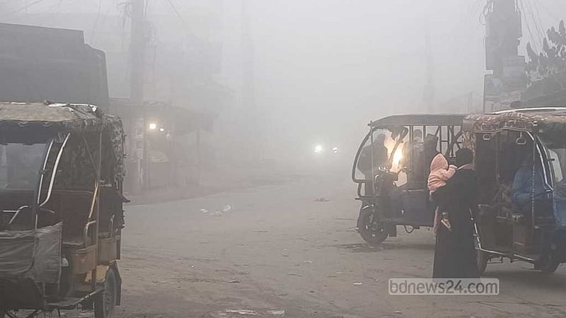 সাত জেলায় মৌসুমের প্রথম শৈত্যপ্রবাহ