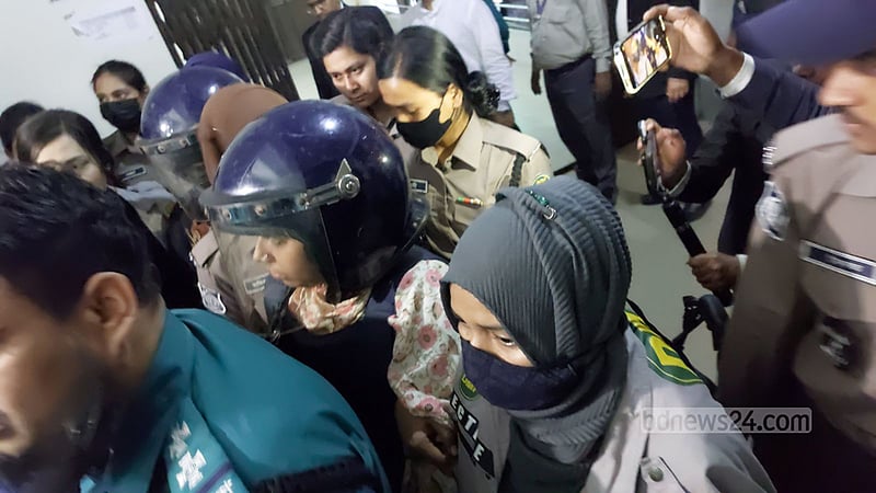 হাদিকে হত্যাচেষ্টা: সন্দেহভাজন ফয়সালের স্ত্রী, শ্যালক ও বান্ধবী ৫ দিনের রিমান্ডে