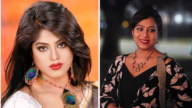 প্রবাসে পুনর্মিলন: এক ফ্রেমে মৌসুমী-শাবনূর