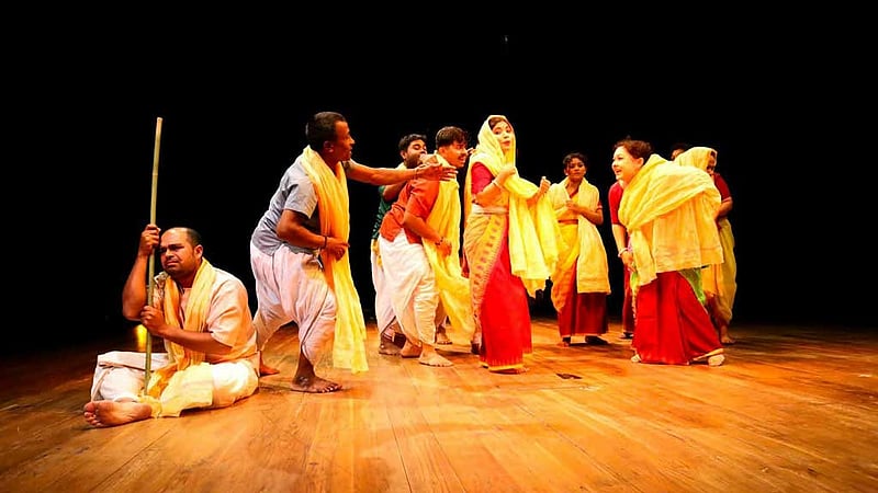 'ধ্বজো মেস্তরীর মরণ' এবার কমলগঞ্জের নটমণ্ডপে