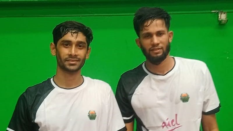 ভারতের জুটিকে উড়িয়ে শেষ ষোলোয় রিয়াদুল-তনয়