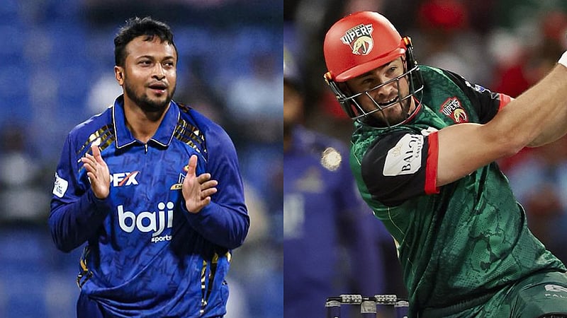 সাকিবের এক ওভার বোলিং, ৯ ছক্কায় হাউসের বিধ্বংসী ১২০*
