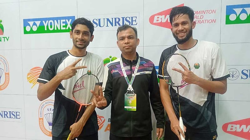 ইরানের জুটিকে হারিয়ে কোয়ার্টার-ফাইনালে রিয়াদুল-তনয়