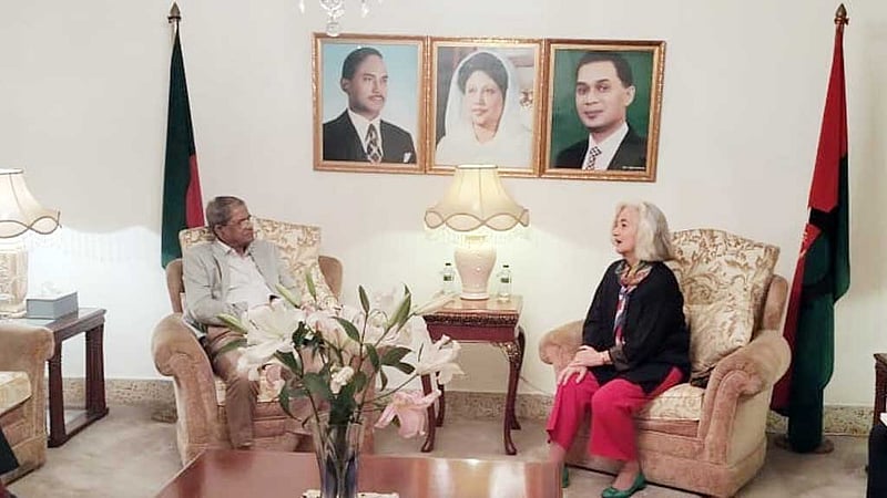 দ্বিপক্ষীয় বিষয় নিয়ে ফখরুল-ফরাসি রাষ্ট্রদূতের আলোচনা