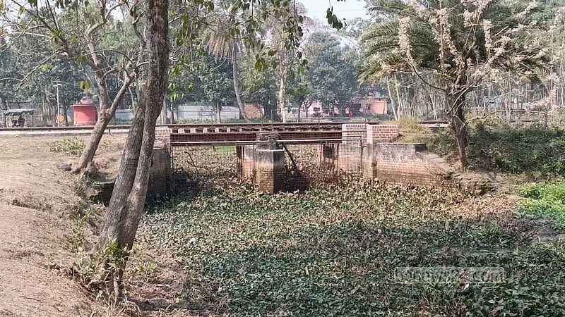 দিনাজপুর সীমান্তে রেল সেতুর সংস্কার কাজে বিএসএফের বাধা