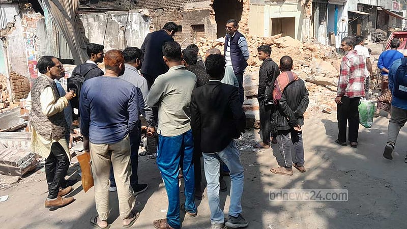 গুঁড়িয়ে দেওয়া বগুড়ার টাউন ক্লাব আবার নির্মাণের দাবি