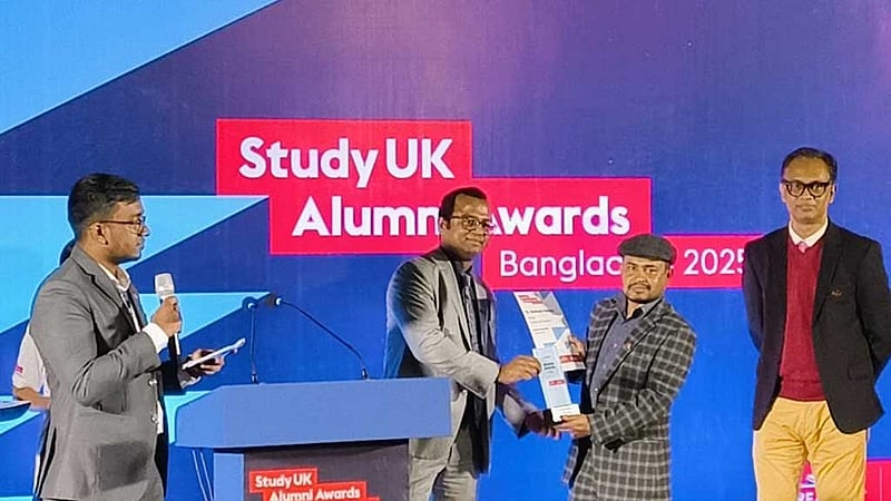 ব্রিটিশ কাউন্সিলের সম্মাননা পেলেন শাহমান মৈশান