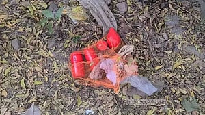 এবার কেরু চত্বরে একসঙ্গে চারটি বোমাসদৃশ বস্তু