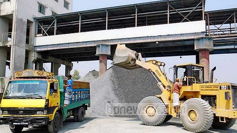 যান্ত্রিক ত্রুটি, মধ্যপাড়া খনিতে পাথর উত্তোলন বন্ধ