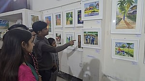 ফরিদপুরে ভাষার মাসের তিন দিনের চিত্রকলা প্রদর্শনী