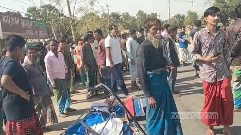 ময়মনসিংহে অটোরিকশা-মাহেন্দ্র সংঘর্ষে নিহত ২