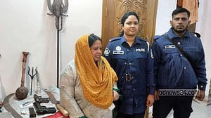ময়মনসিংহে বিদেশি পিস্তল উদ্ধার, ১ নারী গ্রেপ্তার