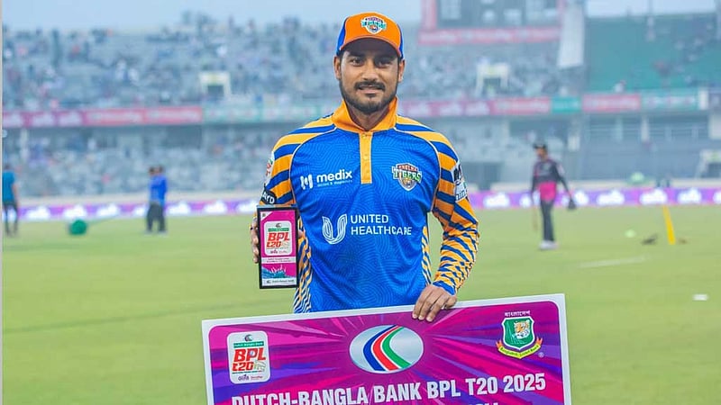 বিপিএলের সেরা ব্যাটসম্যান এবার নাঈম