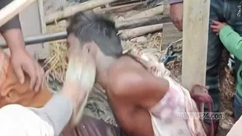 ভ্যান চুরির অভিযোগে যুবককে খুঁটিতে বেঁধে নির্যাতন, উদ্ধার করল পুলিশ