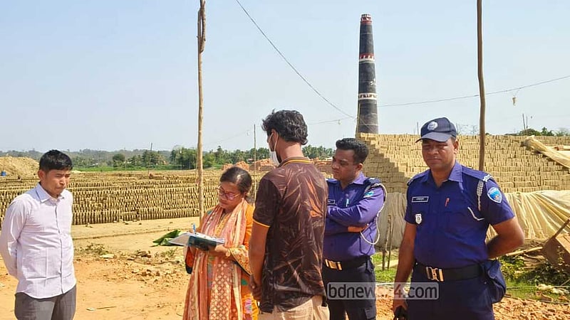 অভিযানে বাঘাইছড়ির তিন ইটভাটা আবারও বন্ধ, জরিমানা