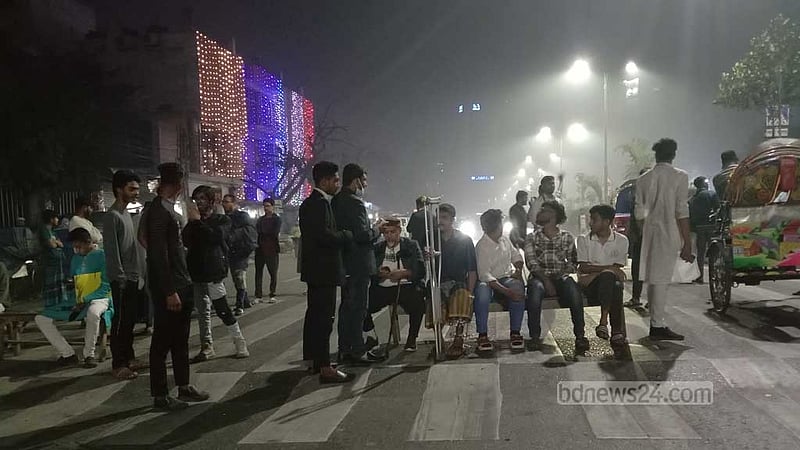 জুলাই আন্দোলনে আহতরা ফের সড়কে