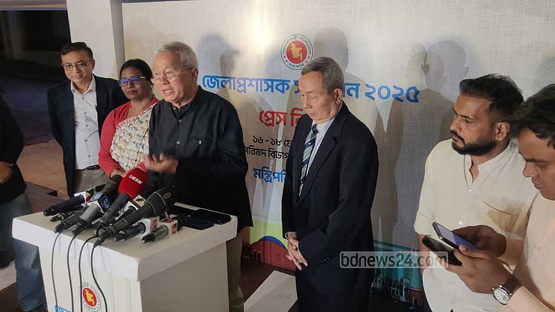 ডিসিদের অনেক সুপারিশ:  উপদেষ্টা সুপ্রদীপ