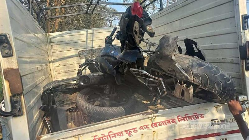 সিলেটে বাস চাপায় প্রাণ গেল মোটরসাইকেল আরোহীর