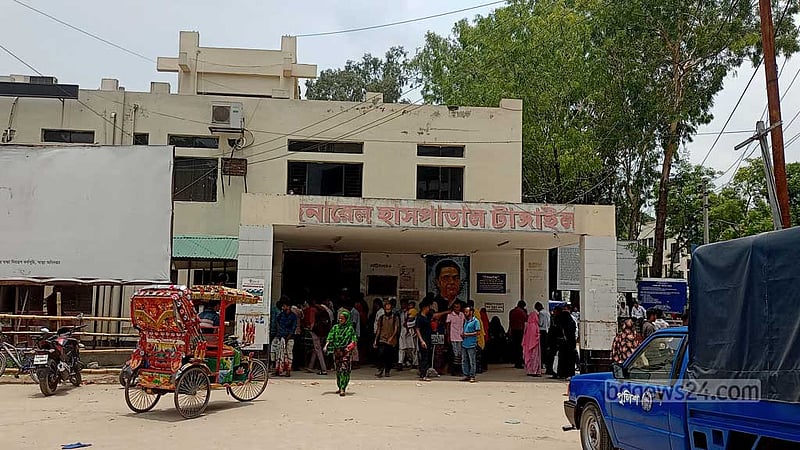 টাঙ্গাইলে এস্কেভেটরে বাইকের ধাক্কায় নিহত ২