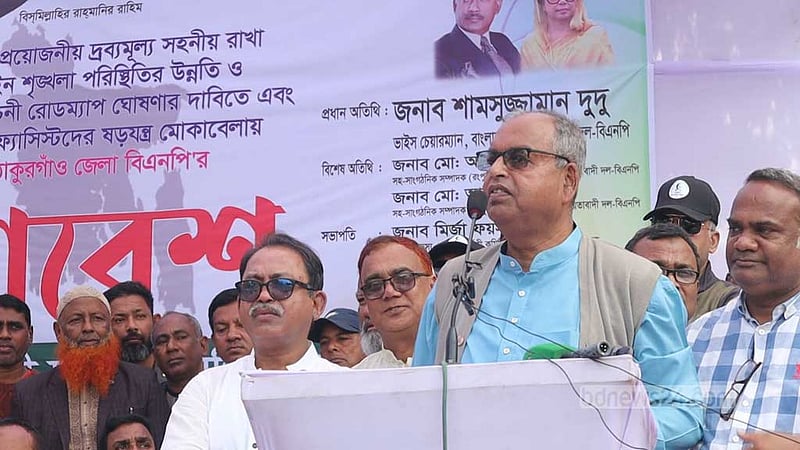 এ বছরই নির্বাচন হবে, জয়ী হবে বিএনপি: শামসুজ্জামান দুদু