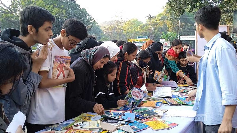 ভিন্নধর্মী আয়োজনে ২২ হাজারের বেশি বই বিনিময়