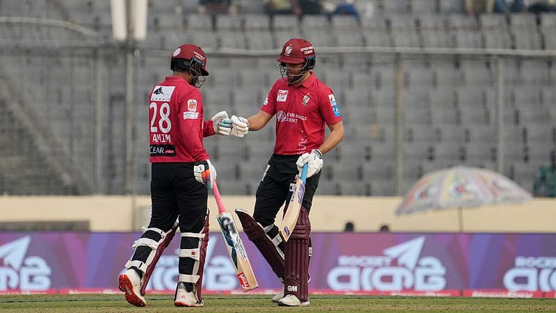 ৫ উইকেটের জয়ে বরিশালের টানা ৫