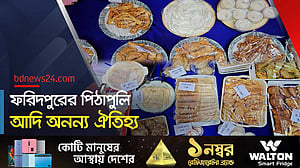 ফরিদপুরে দুই দিনব্যাপী শীতকালীন পিঠাপুলির উৎসব