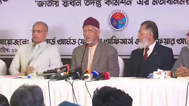 বিডিআরে বিদ্রোহ হয়নি, ‘ওটা সেনা হত্যার ষড়যন্ত্র’: তদন্ত কমিশনের প্রধান