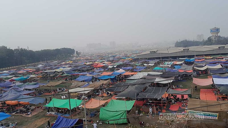 ইজতেমা ময়দানে একজনের মৃত্যু
