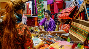 ঢাকায় পাহাড়ি জীবনের স্বাদ