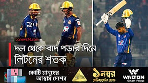 লিটন-তামজিদের সেঞ্চুরিতে ঢাকা ক্যাপিটালসের রেকর্ড