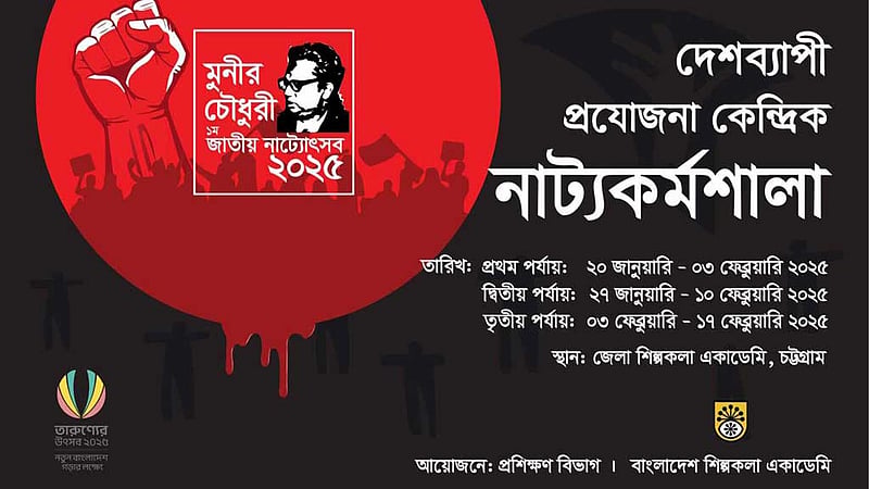 দেশব্যাপী 'মুনীর চৌধুরী জাতীয় নাট্যোৎসব' ফেব্রুয়ারিতে