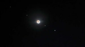 ঢাকার আকাশে এক সারিতে দেখা গেল ৪ গ্রহ