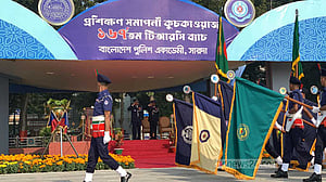 সারদায় অবশেষে হল কনস্টেবলদের প্রশিক্ষণ সমাপনি কুচকাওয়াজ