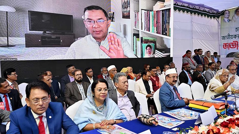 নির্বাচন নিয়ে বিতর্ক তৈরি ‘পলাতক ফ্যাসিবাদীদের’ শক্তিশালী করবে: তারেক