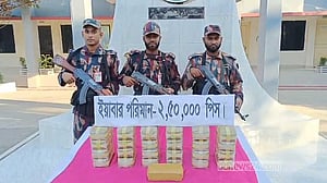 কক্সবাজারে শোলার ভেলা থেকে আড়াই লাখ ইয়াবা উদ্ধার