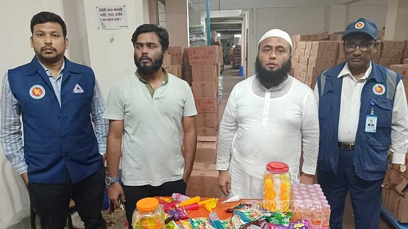 ফরিদপুরে ভেজাল শিশু খাদ্য কারখানায় অভিযান, জরিমানা