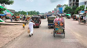 কারফিউ শিথিল হলেও গোপালগঞ্জে বাজারঘাট ফাঁকা