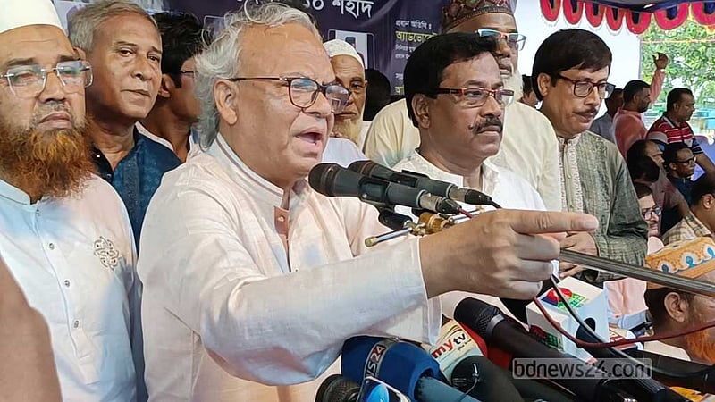 জিয়াউর রহমানের অনুকম্পায় ইসলামী দল রাজনীতির সুযোগ পেয়েছে: রিজভী