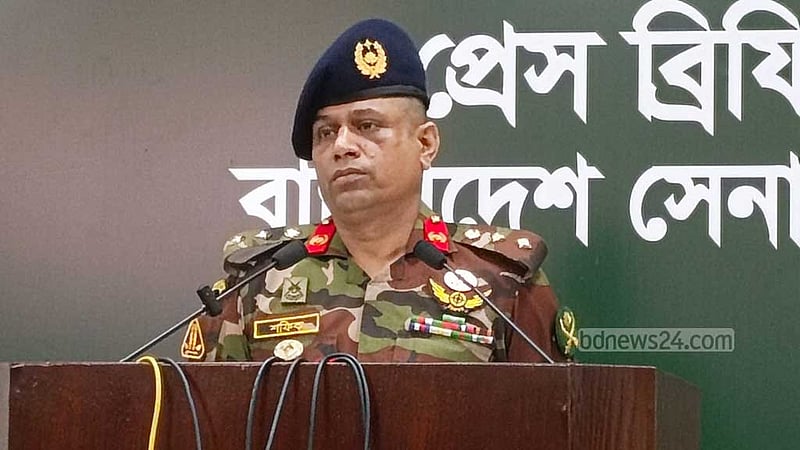 গোপালগঞ্জে ‘বলপ্রয়োগ’ হলেও প্রাণঘাতী অস্ত্র ব্যবহার হয়নি: সেনা সদর