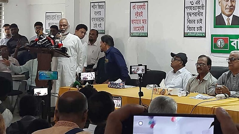 নির্বাচন ছাড়া কিছুই গ্রহণযোগ্য নয়: মঈন খান