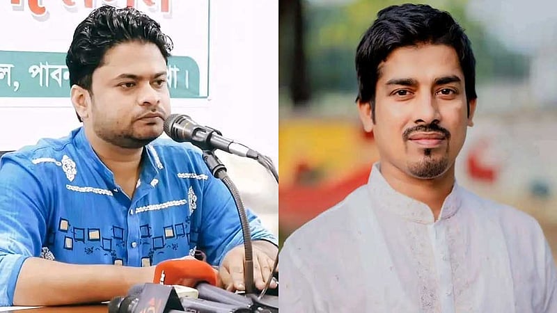 রাজশাহী বিশ্ববিদ্যালয় ছাত্রদলের সভাপতি রাহী ও সম্পাদক জহুরুল
