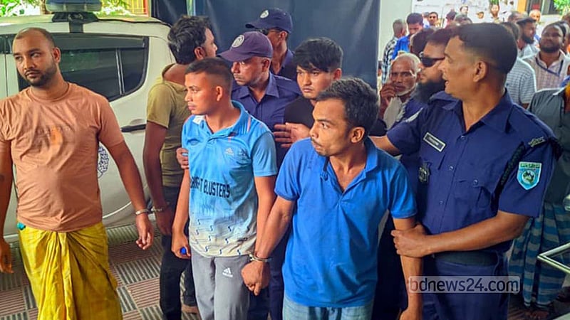 গঙ্গাচড়ায় হিন্দু বাড়িঘরে হামলা: গ্রেপ্তার ৫ জন দুই দিনের রিমান্ডে