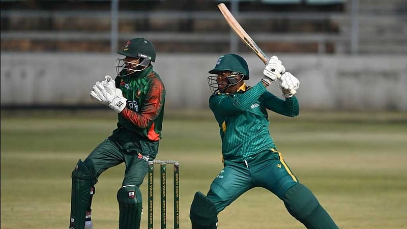 দ. আফ্রিকাকে উড়িয়ে সিরিজ শুরু যুবাদের