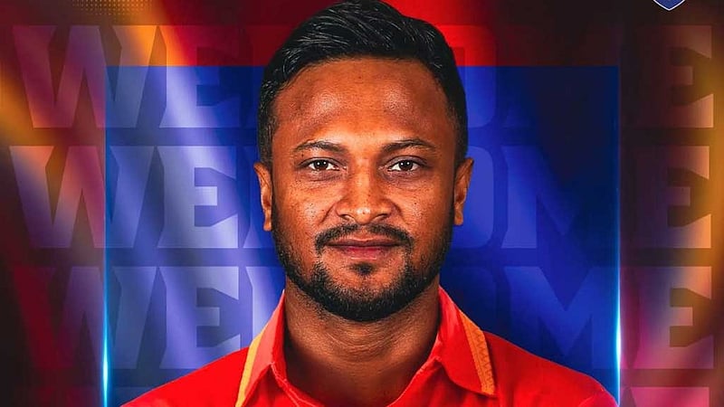 গ্লোবাল সুপার লিগে খেলবেন সাকিব