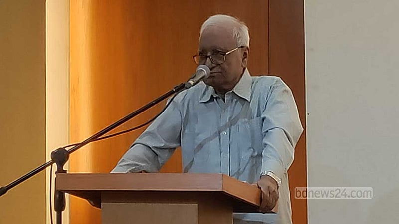 তাজউদ্দীন ‘প্রত্যক্ষ’ হতে চাননি, সামনে রেখেছেন মুজিবকে: সিরাজুল ইসলাম চৌধুরী