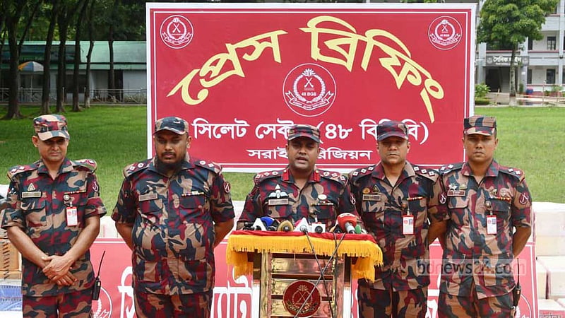 সিলেট সীমান্ত দিয়ে অবৈধপথে আনা ৬ কোটি টাকার পণ্য জব্দ