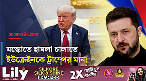 জেলেনস্কিকে মস্কোতে হামলা চালাতে মানা করলেন ট্রাম্প