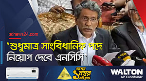 এনসিসির প্রস্তাব ও কাঠামো পরিবর্তন করা হয়েছে: আলী রীয়াজ